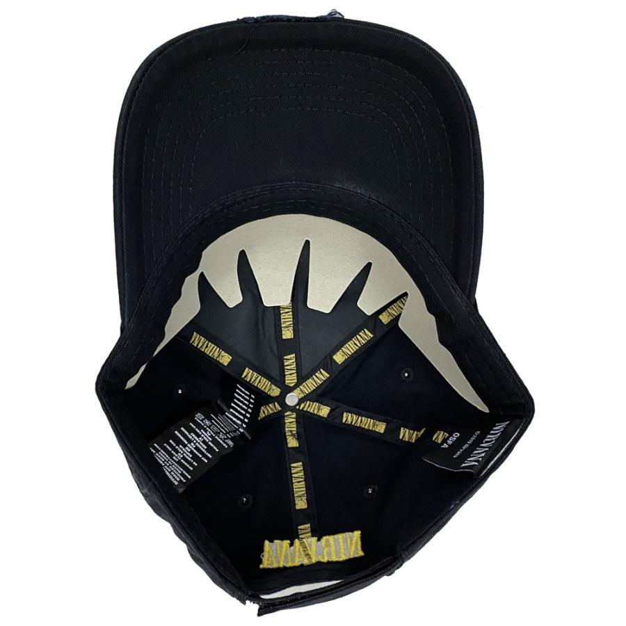 ニルヴァーナ・NIRVANA ・HAPPY FACE・ベースボールキャップ