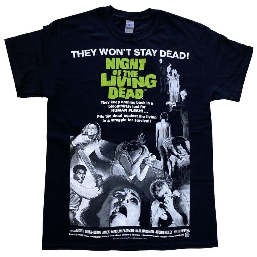 NIGHT OF THE LIVING DEAD・MOVIE POSTER・Tシャツ ・ナイト オブ ザ 