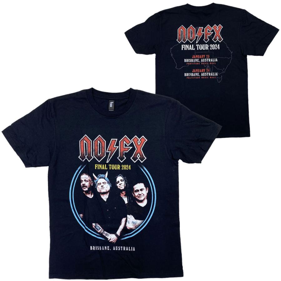 NOFX・ノー エフ エックス・FINAL TOUR BRISBANE・Tシャツ・バンドT 