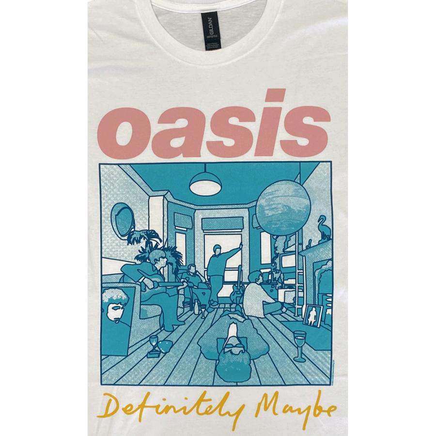 オアシス・OASIS・DEFINITELY MAYBE ILLUSTRATION・Tシャツ
