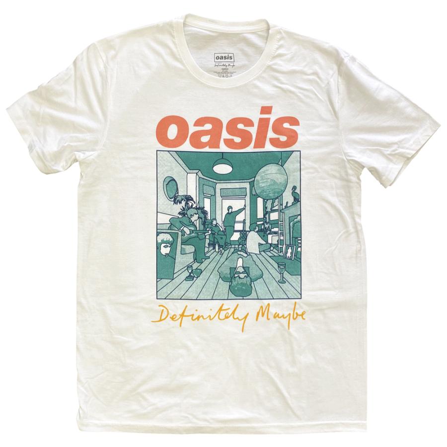 オアシス oasis Tシャツ サイズXL Definitely Maybe オアシス・OASIS・DEFINITELY MAYBE ILLUSTRATION・NEW・Tシャツ