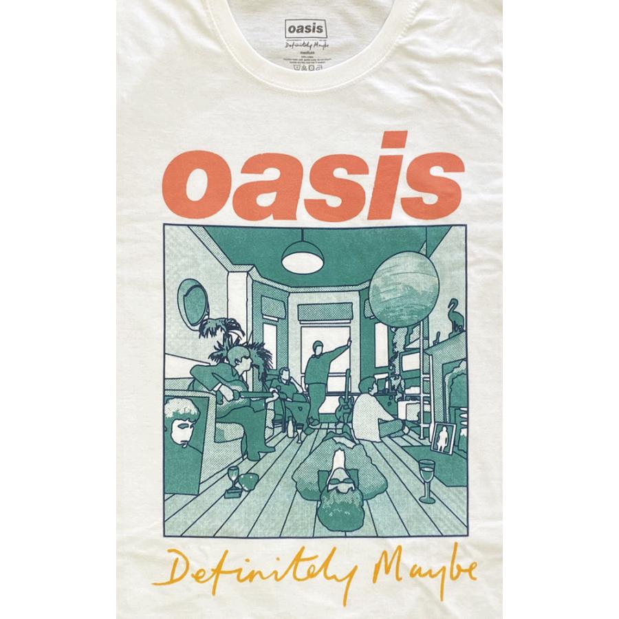 オアシス・OASIS・DEFINITELY MAYBE ILLUSTRATION・NEW・Tシャツ