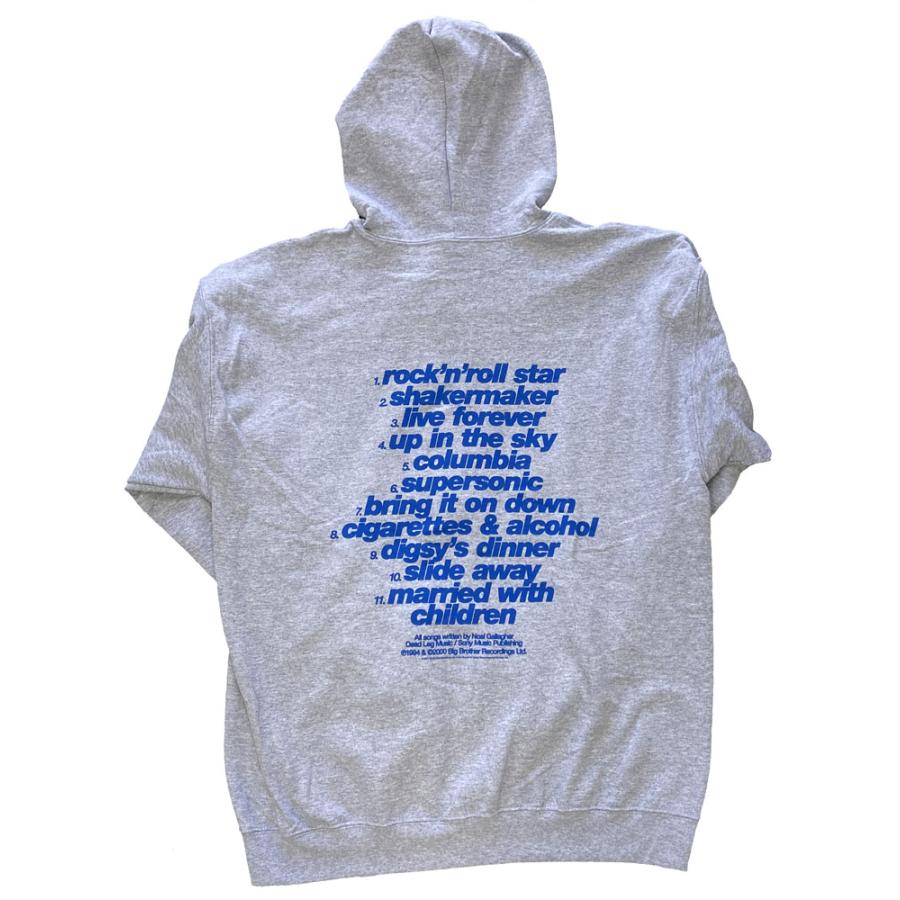 Oasis リンガー オアシス・OASIS・DEFINITELY MAYBE TRACKLISTING・ジップ