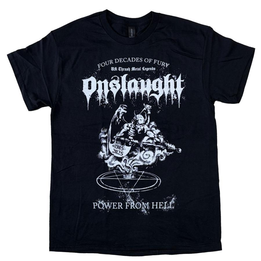 オンスロート・ONSLAUGHT・POWER FROM HELL・UK版・Tシャツ・メタルTシャツ |  | 01