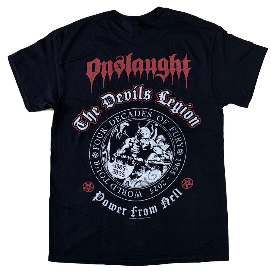 オンスロート・ONSLAUGHT・POWER FROM HELL・UK版・Tシャツ・メタルTシャツ |  | 02