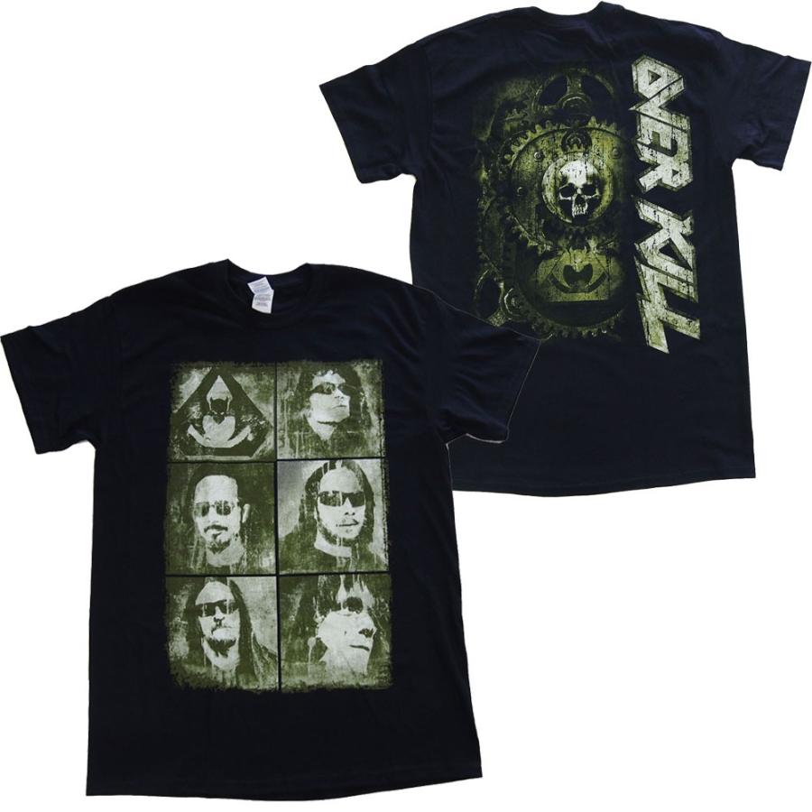 オーヴァーキル・OVERKILL・FACES Tシャツ,オフィシャル商品 | 