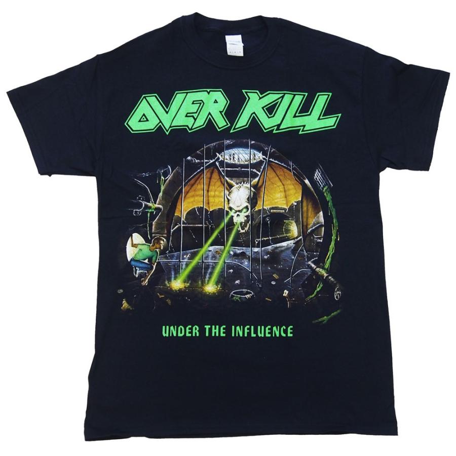 オーヴァーキル・OVERKILL・UNDER THE INFLUENCE・Tシャツ・メタルTシャツ |  | 01