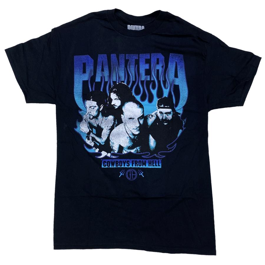 パンテラ　Tシャツ パンテラ・PANTERA・PERPLE FLAME・USA版・Tシャツ・バンドTシャツ