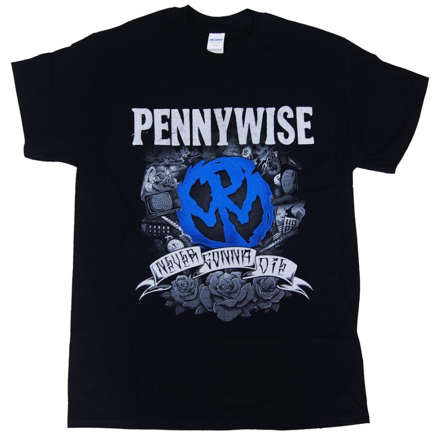 ペニーワイズ Pennywise Never Gonna Die Tシャツ バンドtシャツ Pennywise Nevergonnadie Dragtrain 通販 Yahoo ショッピング