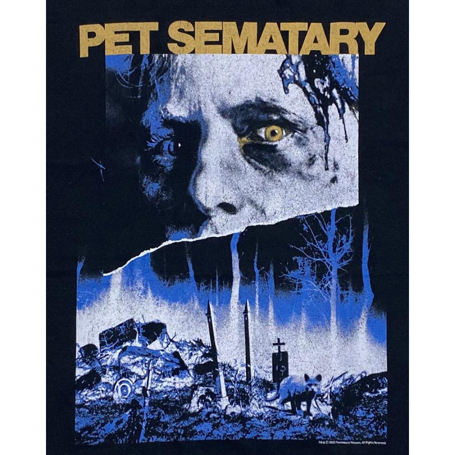 PET SEMATARY・ペットセメタリー・3 COLOR POSTER・Tシャツ・ 映画T 