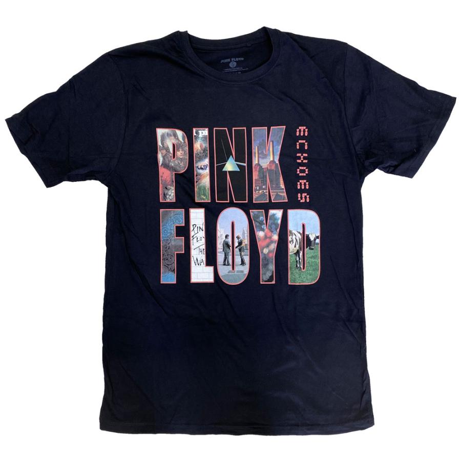 ピンク フロイド・PINK FLOYD・ECHOES ALBUM MONTAGE・Tシャツ・ロックTシャツ・オフィシャルバンドTシャツ | 
