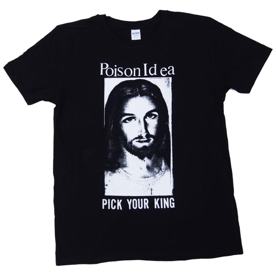 POISON IDEA・ポイズンアイディア・PICK YOUR KING・Tシャツ・ロックT