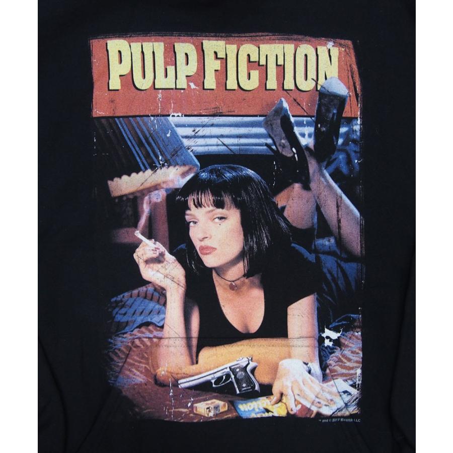 パルプフィクション・PULP FICTION・POSTER ユニセックス プルオーバー パーカー オフィシャル 映画 パーカー｜dragtrain｜02