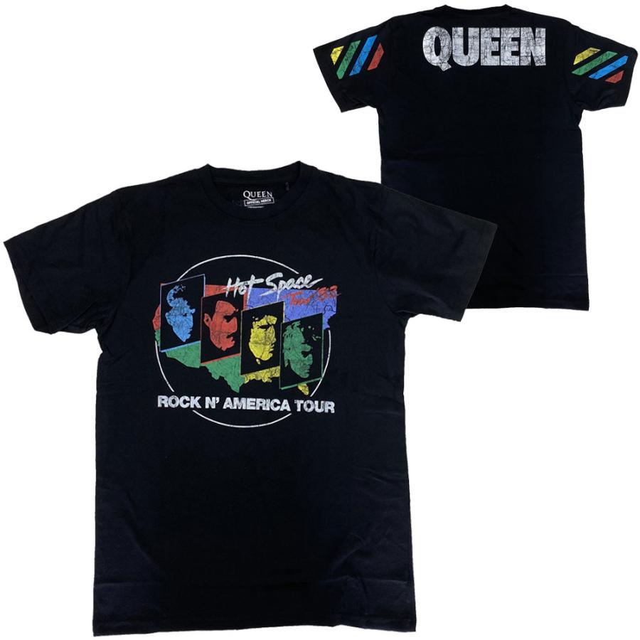 Queen Tシャツ 黒 Queen クイーン バンドTシャツ 黒 | RUFFY