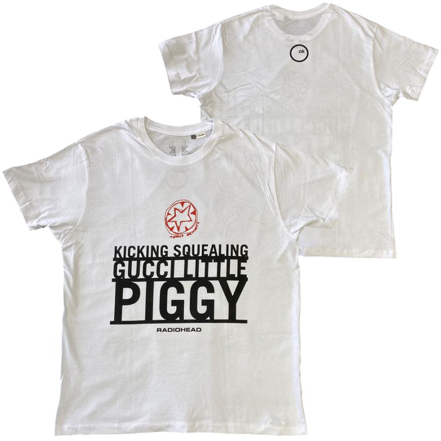 RADIOHEAD・レディオヘッド・GUCCI PIGGY・UK版・Tシャツ
