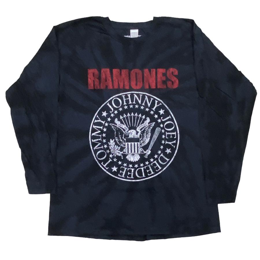 RAMONES・ラモーンズ・PRESIDENTIAL SEAL・DIP DYE・長袖・ロング