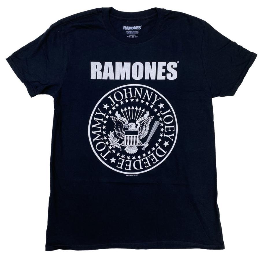 RAMONES・ラモーンズ・HEY HO LETS GO SEAL・バックプリントあり・T