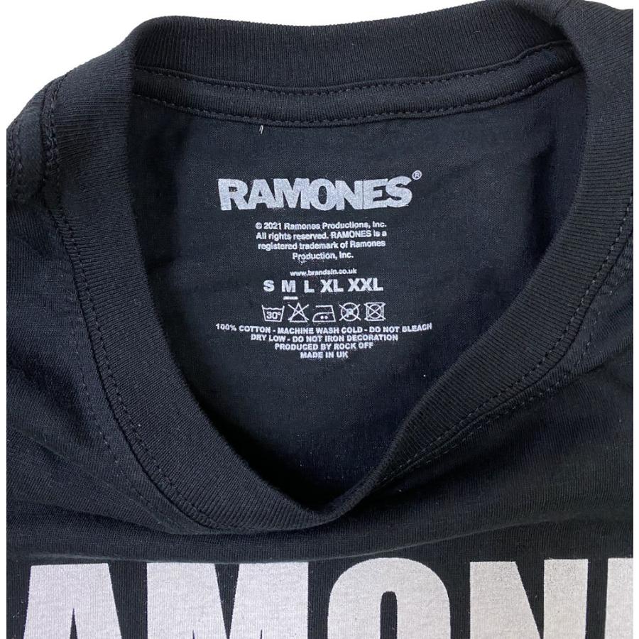 RAMONES・ラモーンズ・HEY HO LETS GO SEAL・バックプリントあり・T 