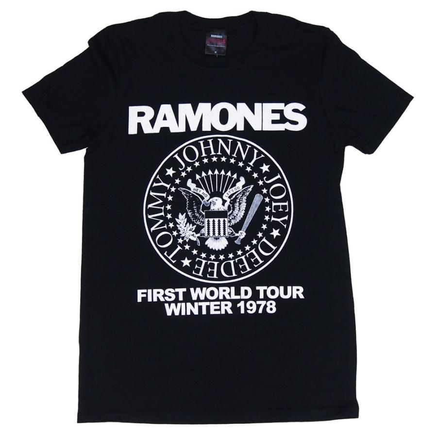 RAMONES・ラモーンズ・FIRST WORLD TOUR 1978・Tシャツ・バンドTシャツ