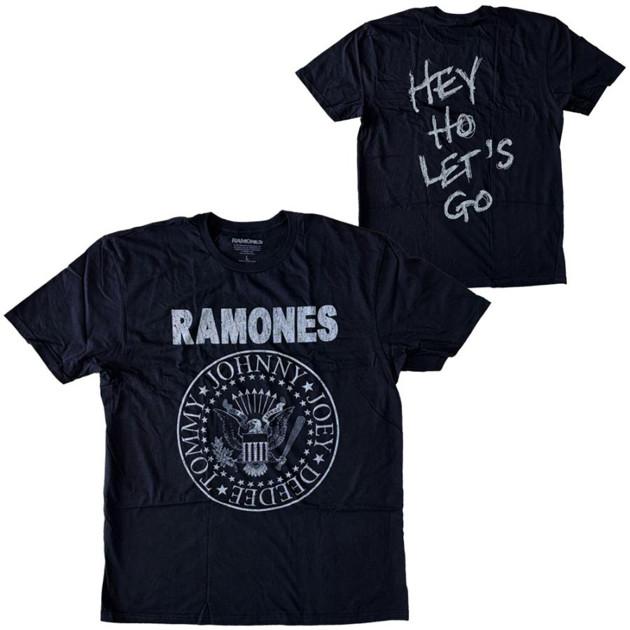 RAMONES・ラモーンズ・SEAL HEY HO・Tシャツ・バンドTシャツ