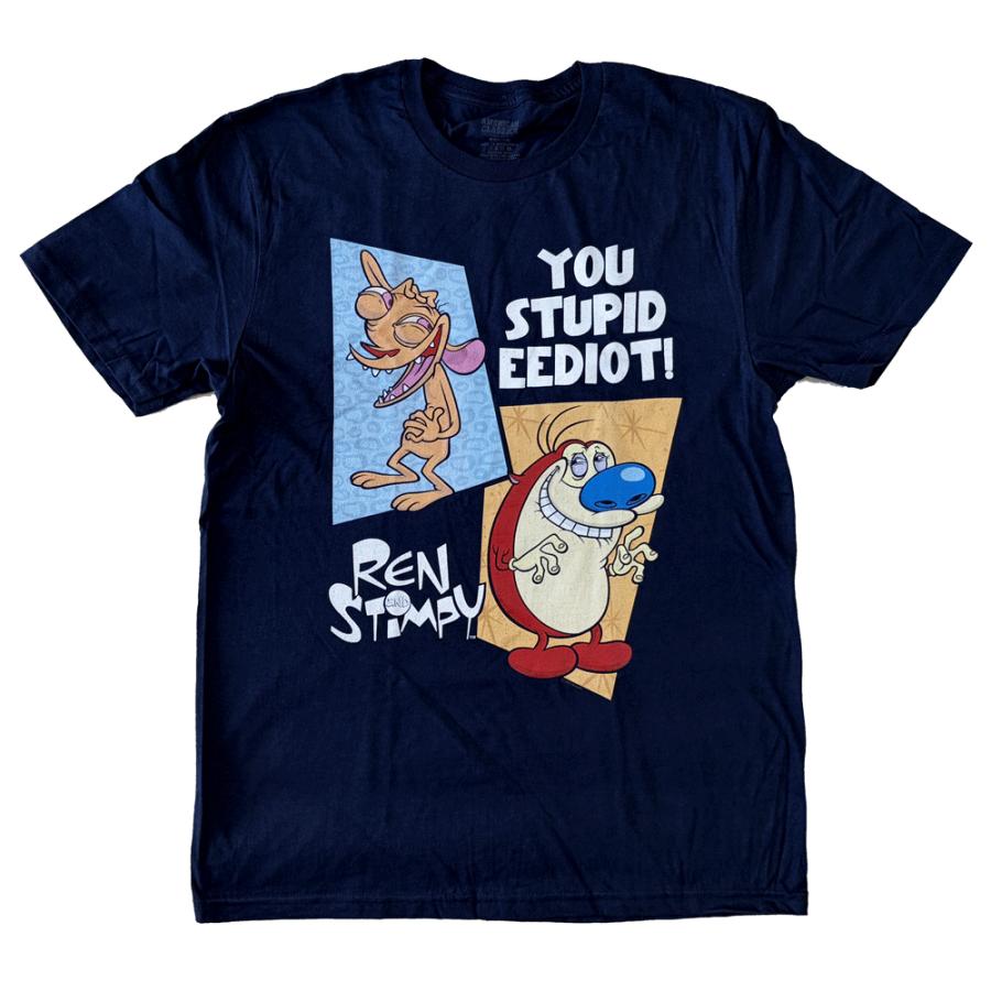 REN AND STIMPY・レンとスティンピー・TWO SHAPES・Tシャツ・映画Tシャツ・オフィシャルTシャツ | 