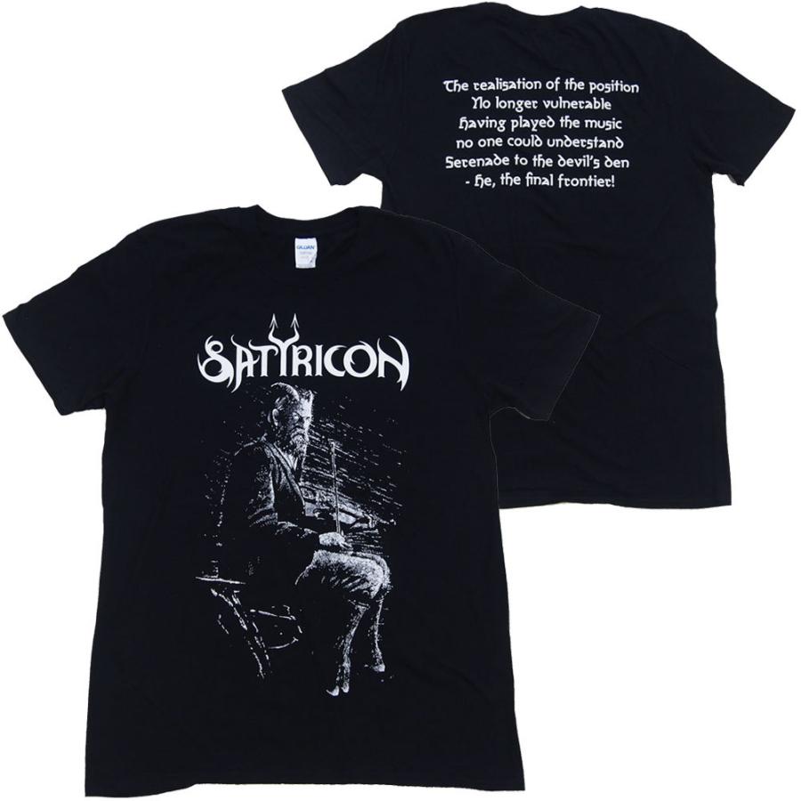 SATYRICON サテリコン オフィシャル TシャツLサイズ ブラックメタル SATYRICON・サテリコン・FANDEN・Tシャツ・メタルTシャツ