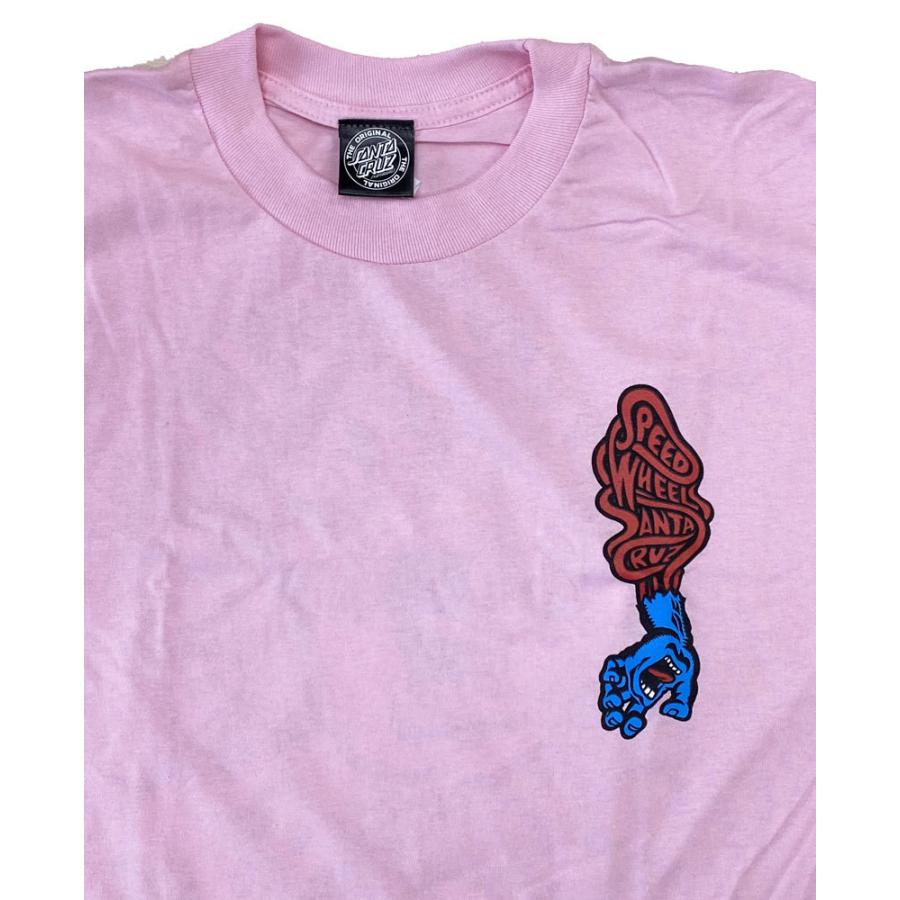 SANTA CRUZ（サンタクルーズ） ・SCREAMING HAND SCREAMING・ピンク・T