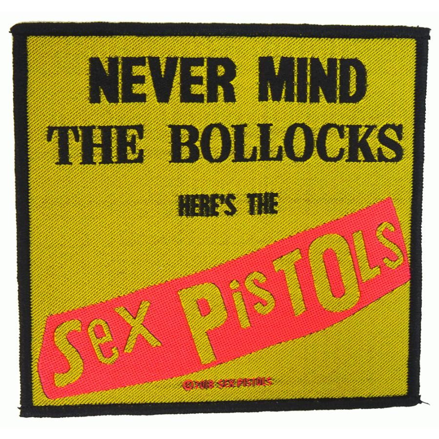 SEX PISTOLS・セックス ピストルズ・NEVER MIND THE BOLLOCKS・刺繍