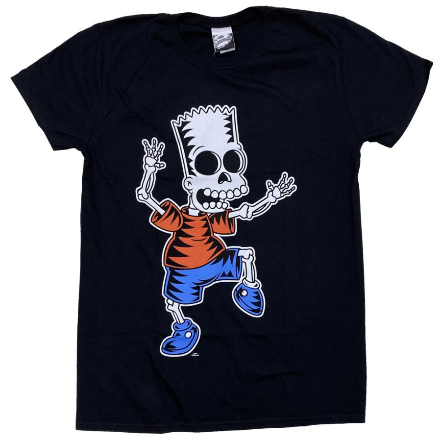 SIMPSONS・シンプソンズ・SKELETON BART・Tシャツ・ キャラクターTシャツ ・オフィシャルTシャツ | 