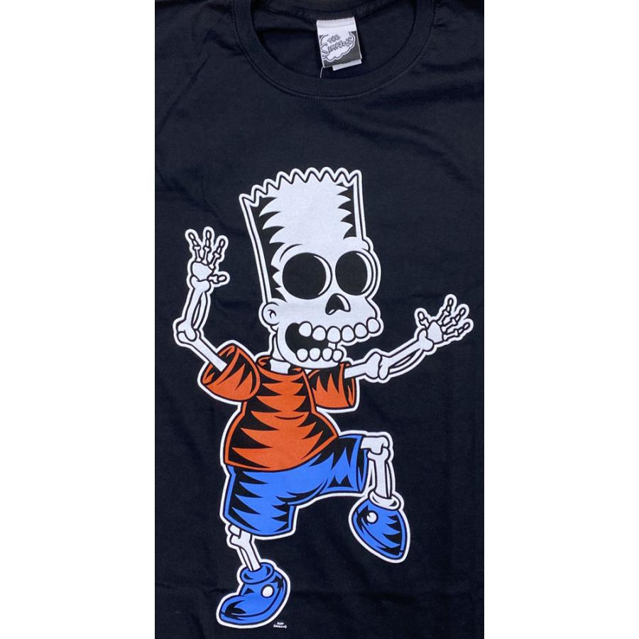 SIMPSONS・シンプソンズ・SKELETON BART・Tシャツ・ キャラクターTシャツ ・オフィシャルTシャツ |  | 01