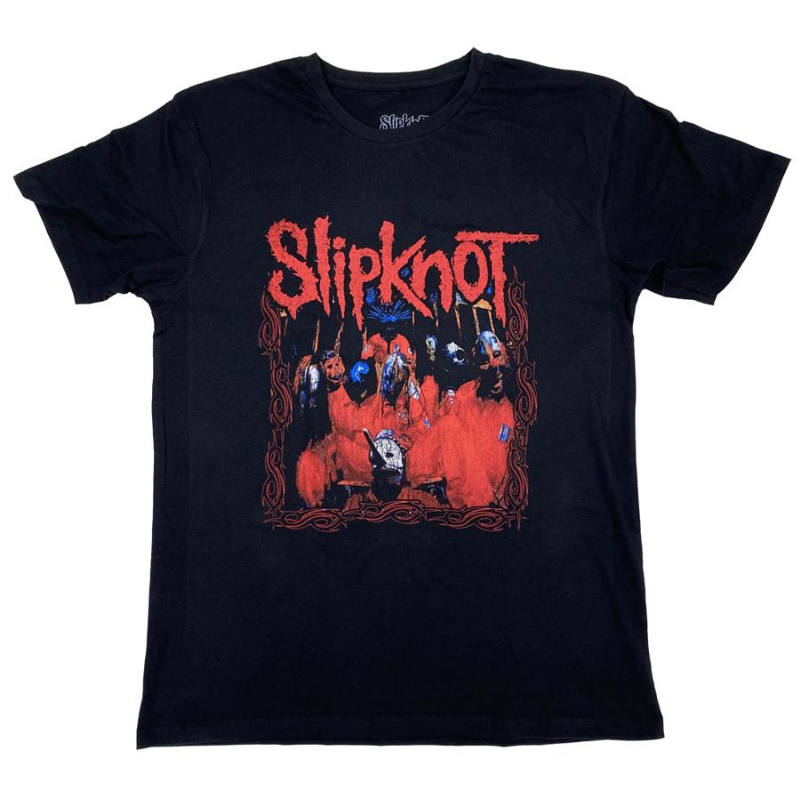 SLIPKNOT ・スリップノット・BAND FRAME NEW・Tシャツ・ バンドTシャツ slipframenewDRAGTRAIN