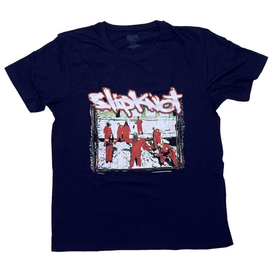 Slipknot スリップノット　バンドTシャツ　赤　M SLIPKNOT ・スリップノット・RED JUMP SUITS・Tシャツ・ バンドTシャツ