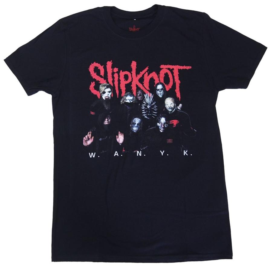 SLIPKNOT ・スリップノット・W.A.N.Y.K.LOGO・Tシャツ・ バンドTシャツ