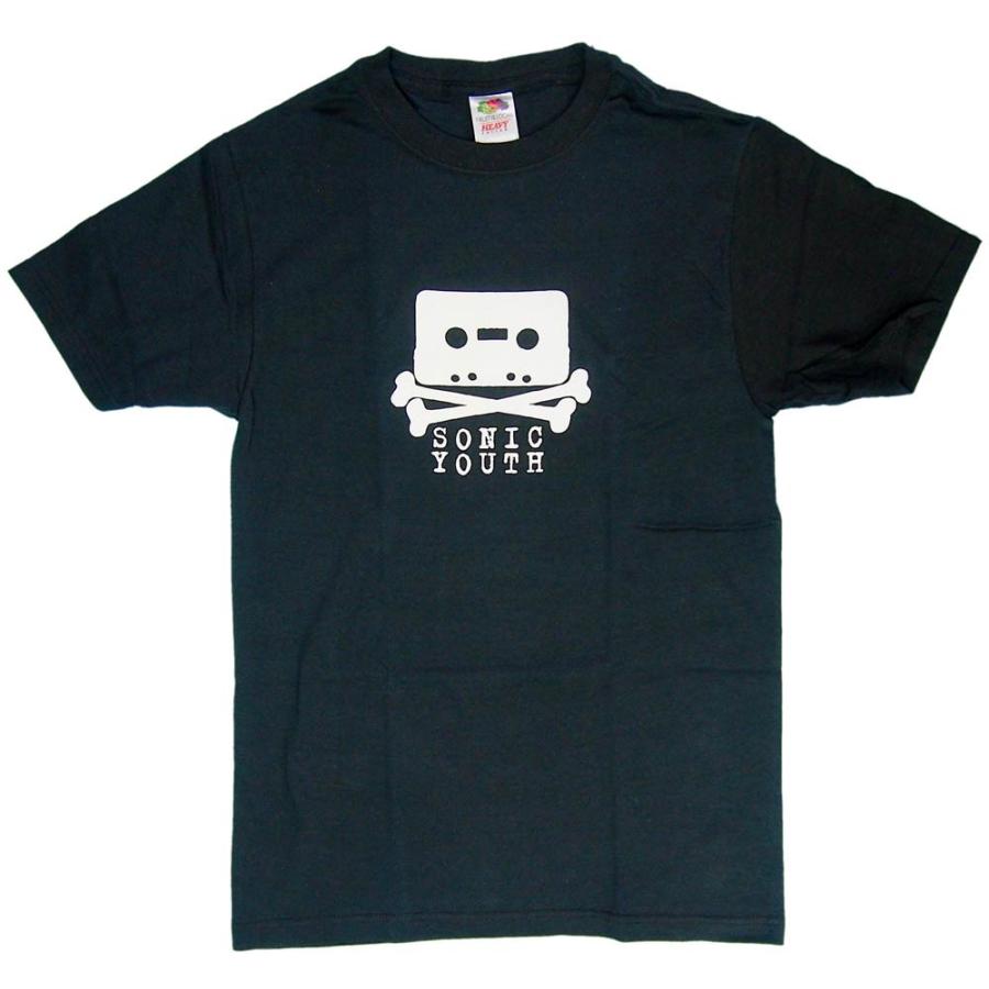 ソニック・ユース Tシャツ① M ブラック Taping SONIC YOUTH ソニック ユース TAPING Tシャツ・ロックTシャツ