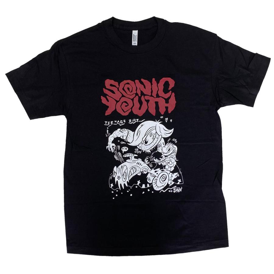 SONIC YOUTH・ソニック ユース・TEENAGE RIOT・Tシャツ・ロックTシャツ