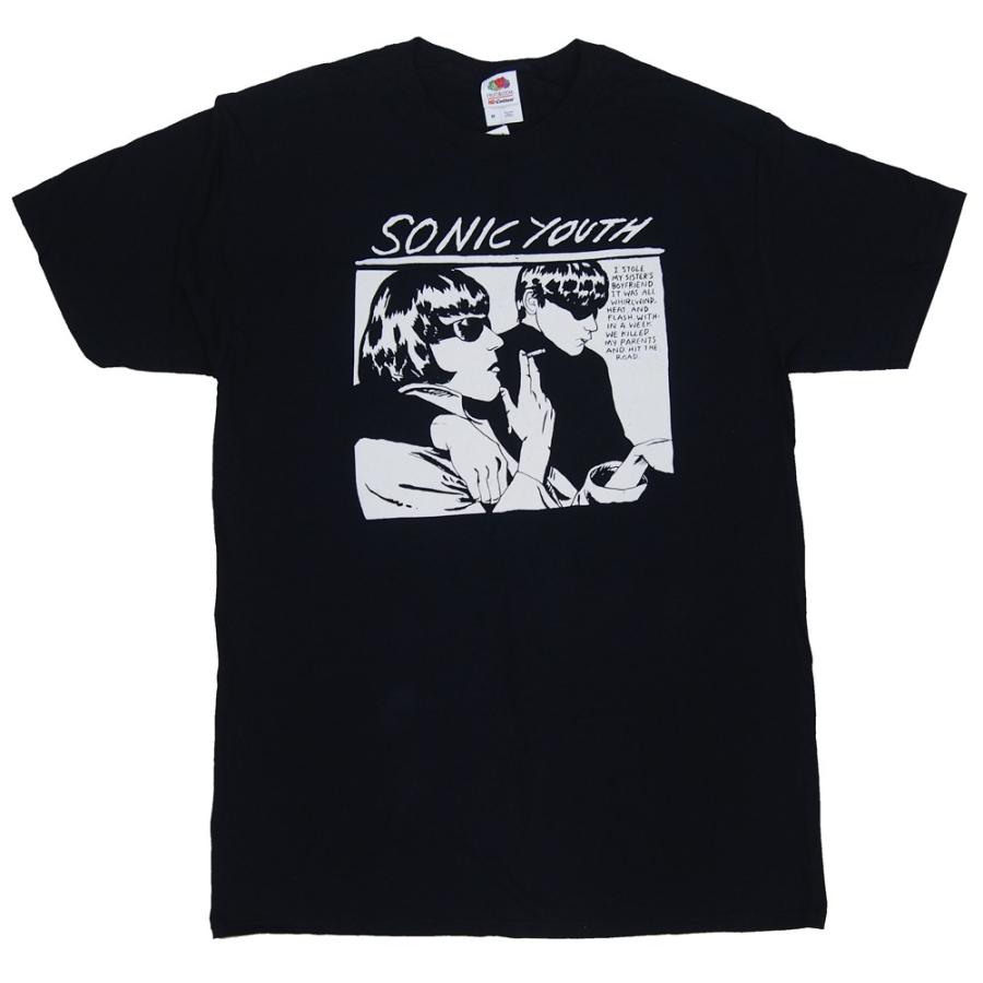 ソニックユース・SONIC YOUTH・GOO BLACK バンドTシャツ