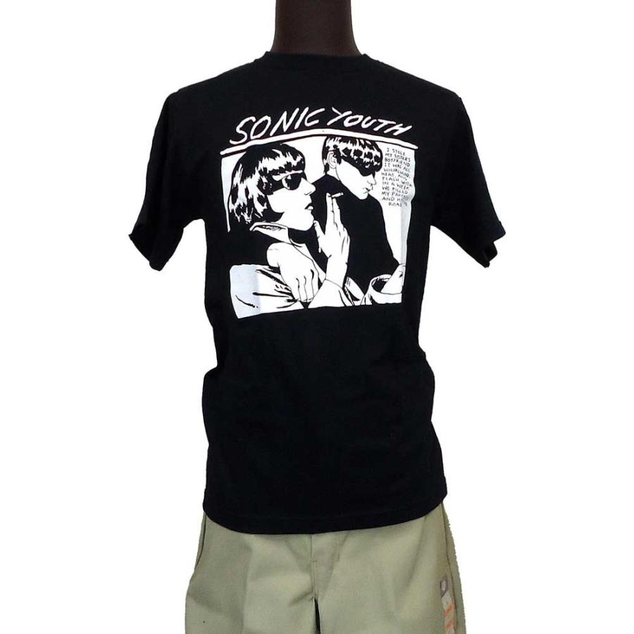 ソニックユース・SONIC YOUTH・GOO BLACK バンドTシャツ