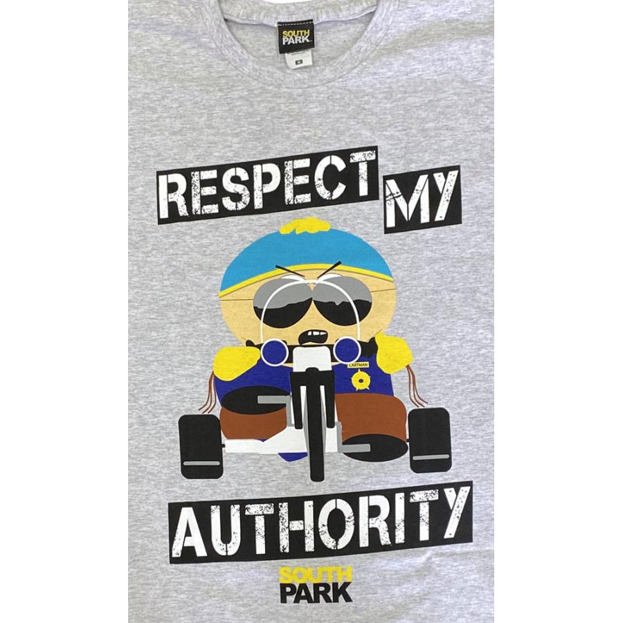 SOUTH PARK・サウスパーク・RESPECT MY AUTHORITY・Tシャツ
