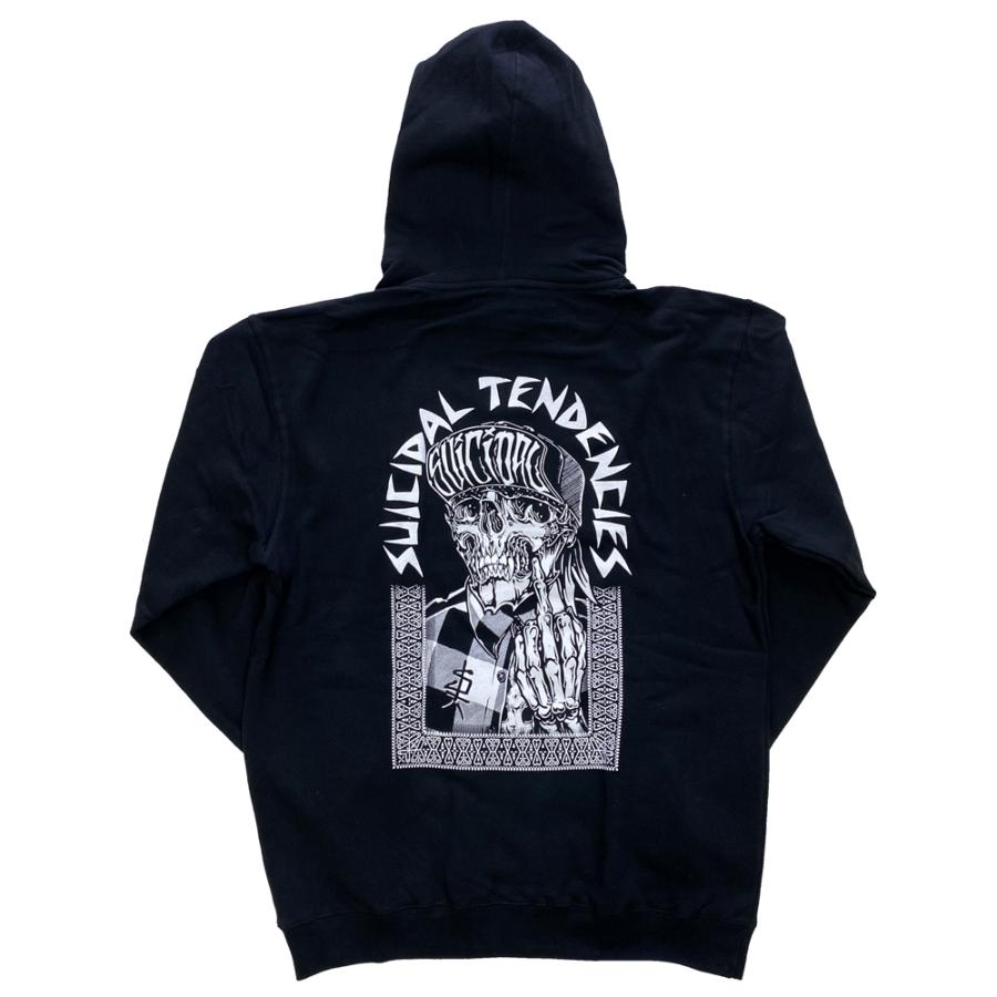 ハードコアパンクバンドSUICIDALTENDENCIESオフィシャルパーカー SUICIDAL TENDENCIES・スーサイダルテンデンシーズ・ONE FINGER