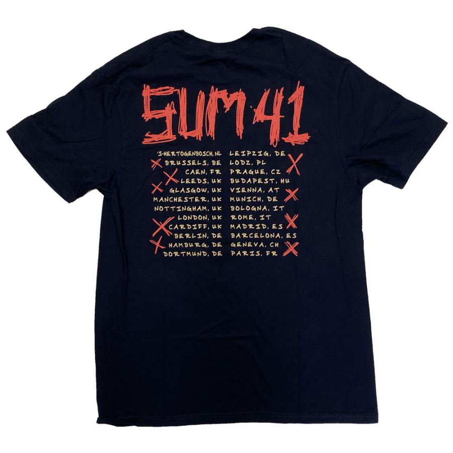 SUM 41・サム41・TOUR 2024・Tシャツ・ロックTシャツ : DRAGTRAIN