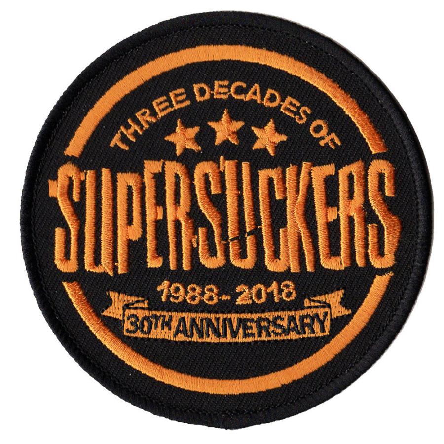 スーパーサッカーズ Supersuckers 30th Anniversary 刺繍パッチ ワッペン Suoersuckers P 30th Dragtrain 通販 Yahoo ショッピング