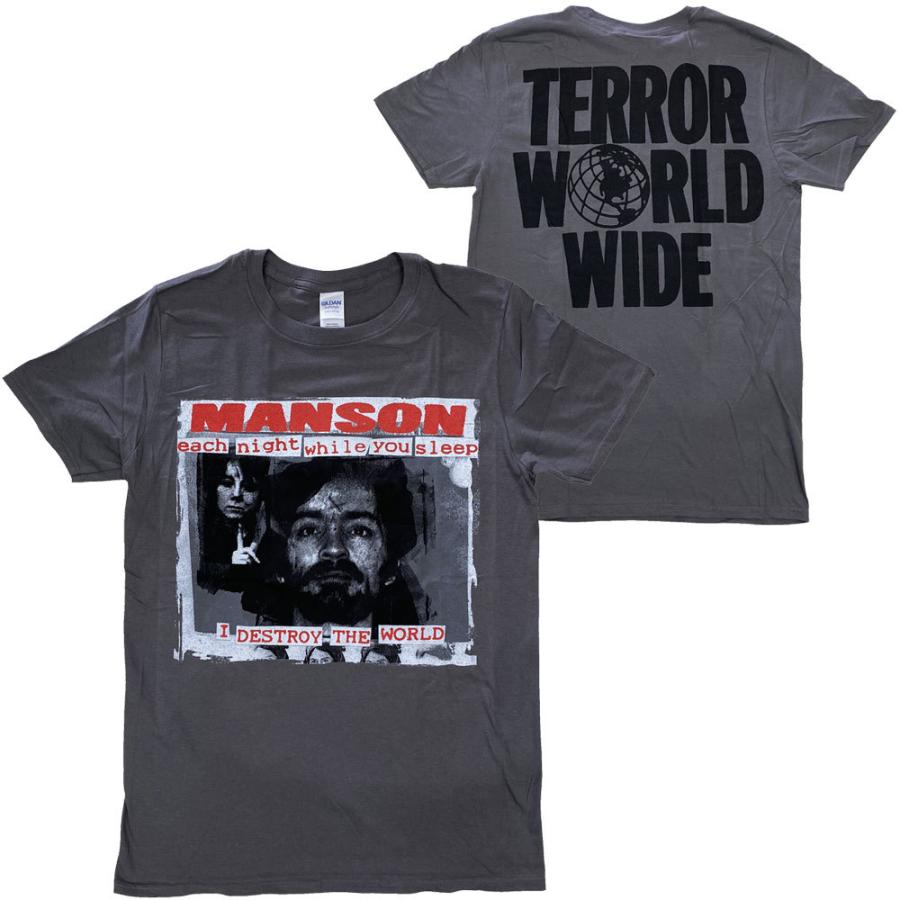 TERROR WORLDWIDE・テラーワールドワイド・MANSON・Tシャツ｜dragtrain