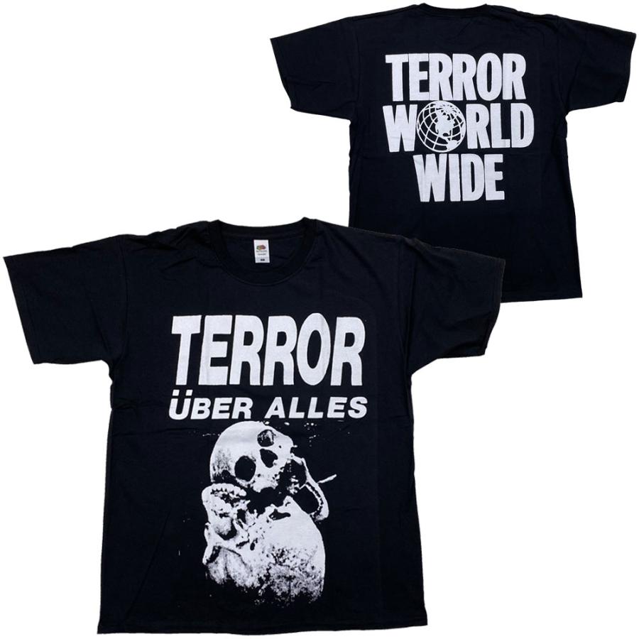 TERROR WORLDWIDE 90s ヴィンテージ Tシャツ　メンズM TERROR WORLDWIDE・テラーワールドワイド・TERROR UBER ALLES・T