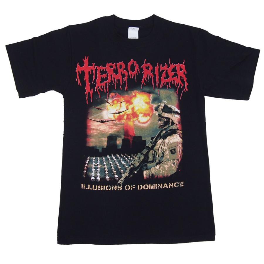 Terrorizer テロライザー Illusions Of Dominance Tシャツ メタルtシャツ Terrorizer Illusions Dragtrain 通販 Yahoo ショッピング