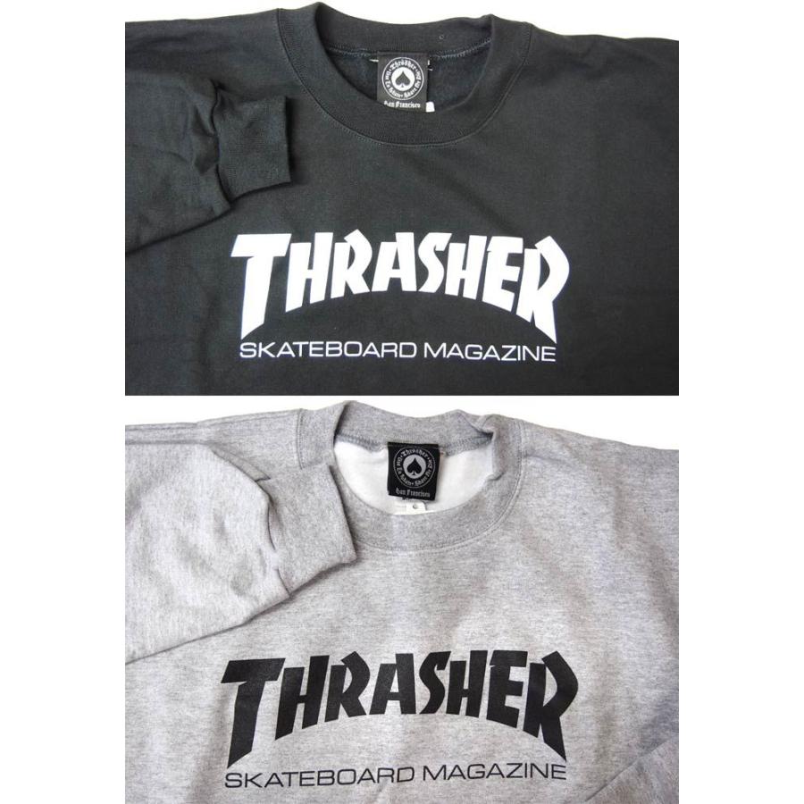THRASHER   スラッシャー MAG LOGO CREWNECK トレーナー 3色 ミディアムサイズ紙製LOGOステッカープレゼント！ | THRASHER