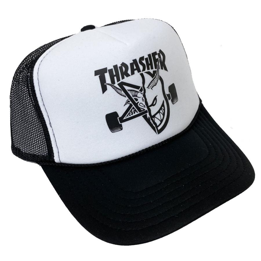 THRASHER MAGAZINE x SPITFIRE・スラッシャー・スピットファイア・コラボ・THRASH ＆ BURN・メッシュキャップ・キャップ | THRASHER | 02