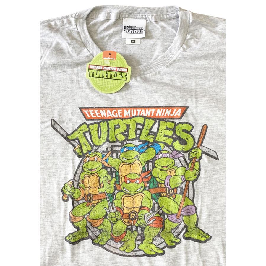 ティーンエイジ・ミュータント・ニンジャ・タートルズ・TEENAGE MUTANT NINJA TURTLES・RETRO  TURTLE・Tシャツ・コミックTシャツ