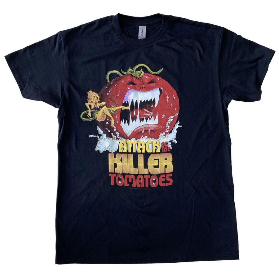 Attack Of The Killer Tomatoes アタック オブ ザ キラー トマト Poster Tシャツ 映画tシャツ Tomatoes Poster Dragtrain 通販 Yahoo ショッピング