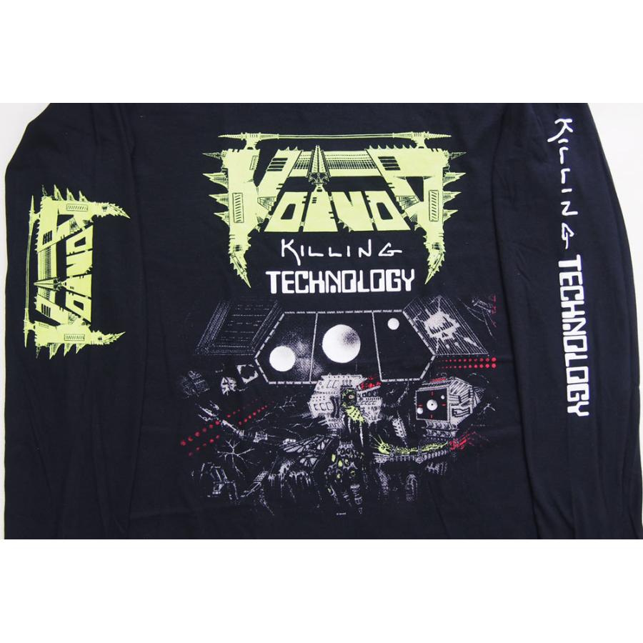 VOIVOD Killing Technology ロングスリーブ Tシャツ Amazon.com: Voivod T Shirt Killing Technology Band Logo