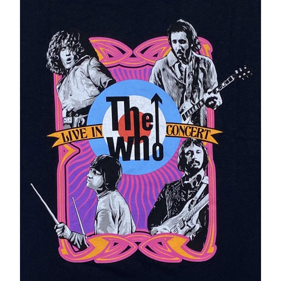 THE WHO・ザ フー・LIVE IN CONCERT・USA版・Tシャツ・ロックTシャツ